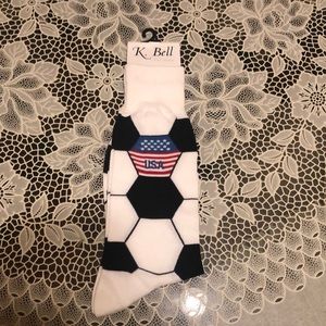 Men’s Soccer Themed Socks